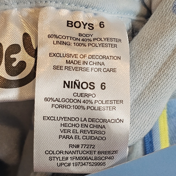 Bluey Zip Up Hoodie Jacket Size 6 - Picture 14 of 14